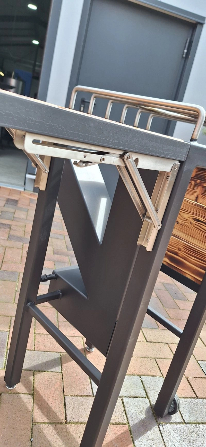 Steel Rocket Stove Station