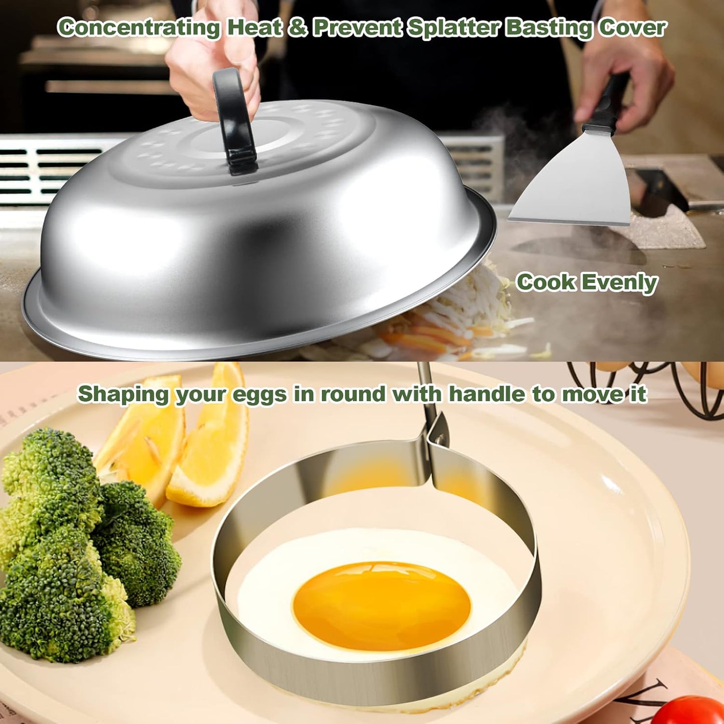 35PCS Griddle Accessories Kit