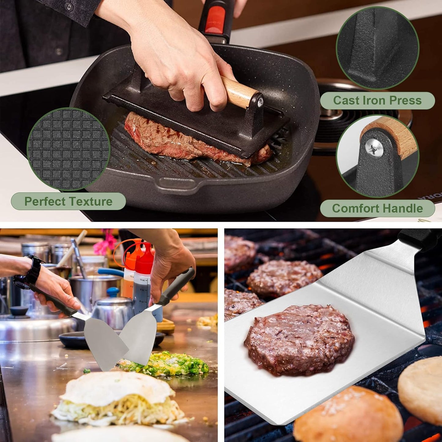 35PCS Griddle Accessories Kit